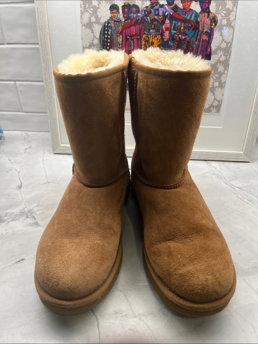 Women’s UGG Chestnut Shearling-Lined Boots